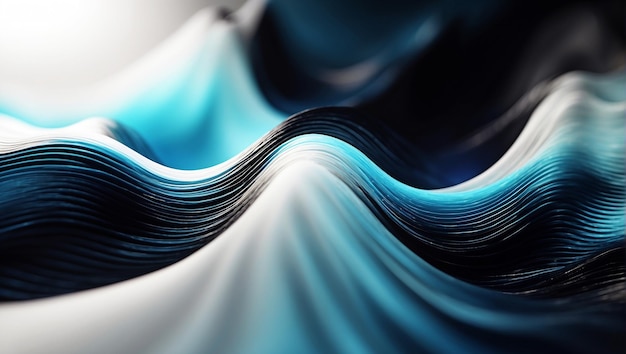 Modern abstract multicolor gradient flowing wave lines banner background Shiny moving lines design