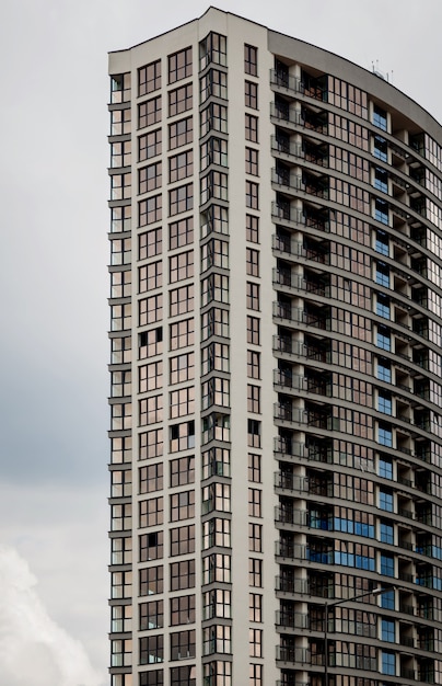 Modern Architecture. Skyscrapers. Residential buildings. Urban landscape