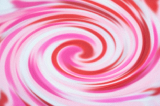 Modern art glossy radial rippled curvy backdrop Whirl gel fluid vivid pink caramel syrup surface