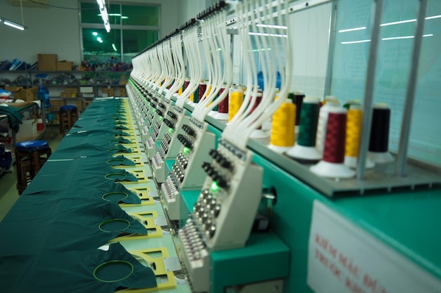 Modern and automatic high technology embroidery machine for textile or clothing apparel making cloth