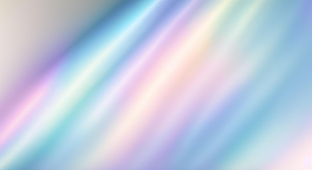 Modern background with holographic gradients designer lighting soft pastels with milky glassmorphism