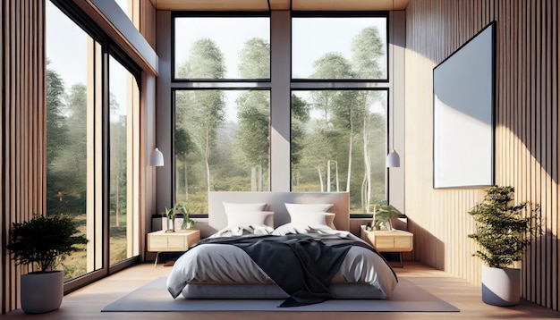 Modern bedroom