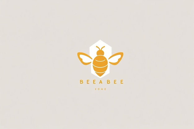 Modern Bee Logo Template