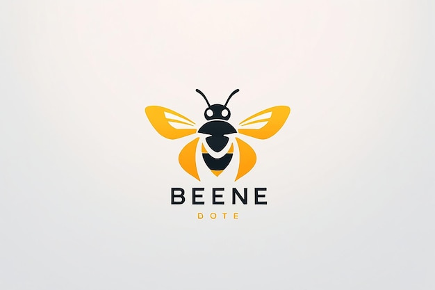 Modern Bee Logo Template