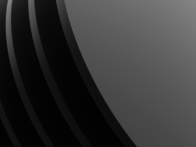 Modern black abstract background