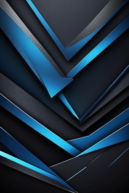 Modern black blue abstract background Minimal Color gradient