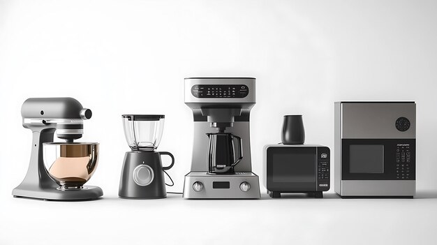 Modern Black Coffee Machine in a Stylish Kitchen with Cup Sleek Home Appliance Closeup