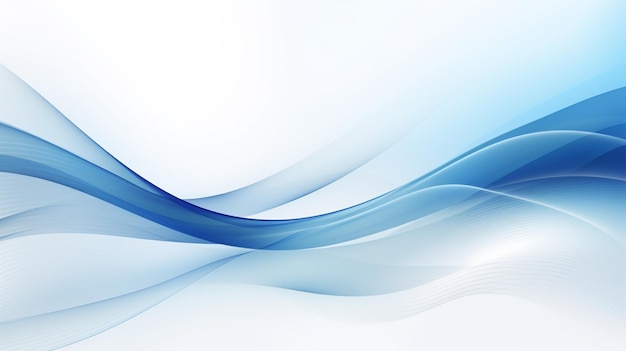 Modern blue white abstract presentation background