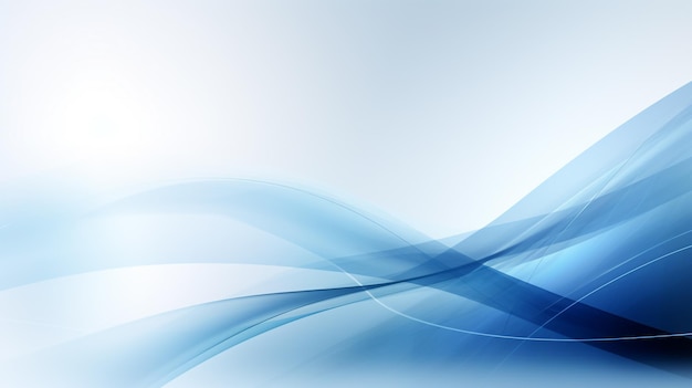 Modern blue white abstract presentation background