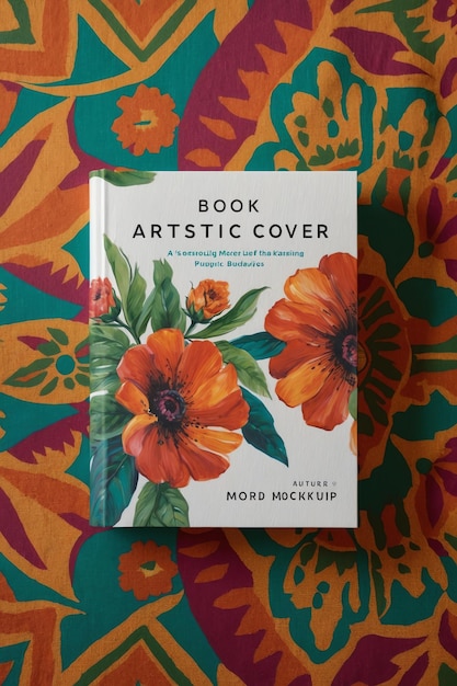 Photo modern book mockup for stunning visuals