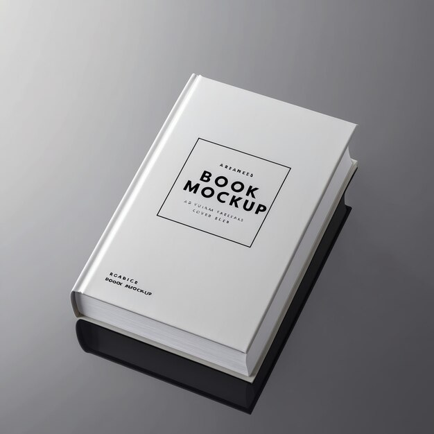 Photo modern book mockup for stunning visuals