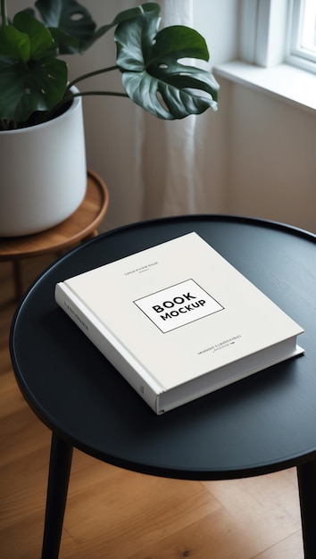 Photo modern book mockup for stunning visuals