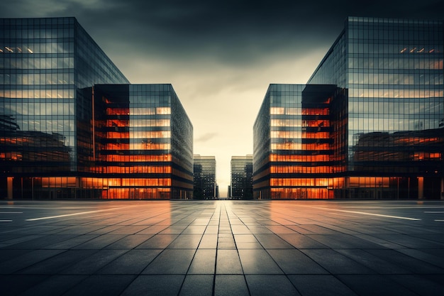 Photo modern buildings against sky