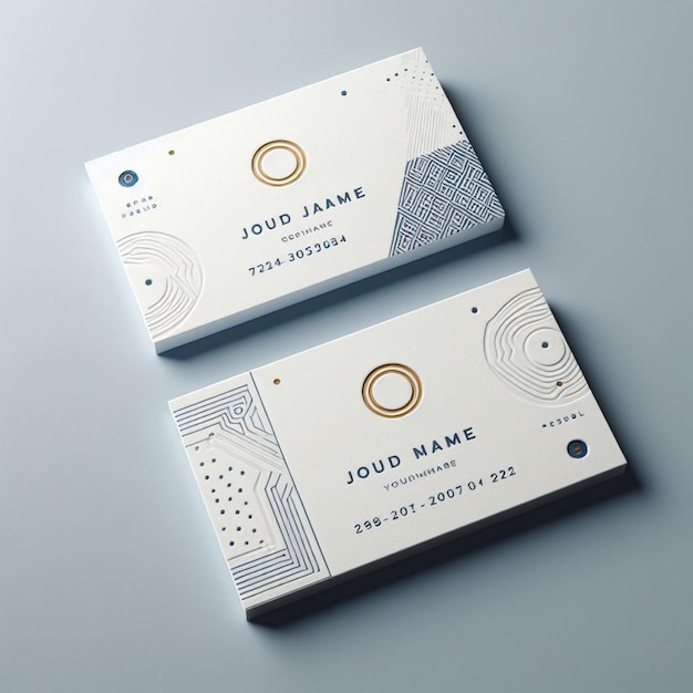 Modern business card design