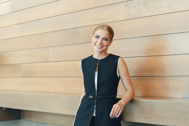 Modern business woman in the office