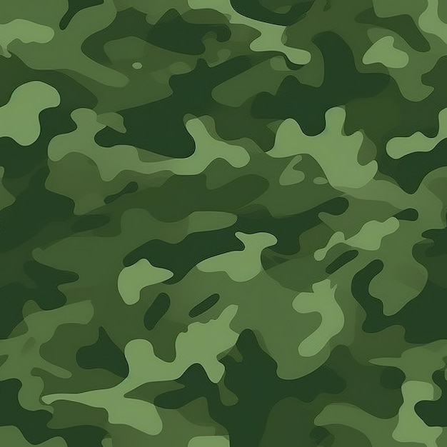 Modern camouflage seamless pattern