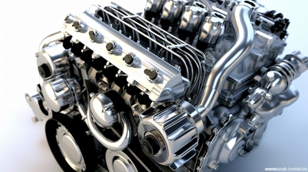 modern car engine