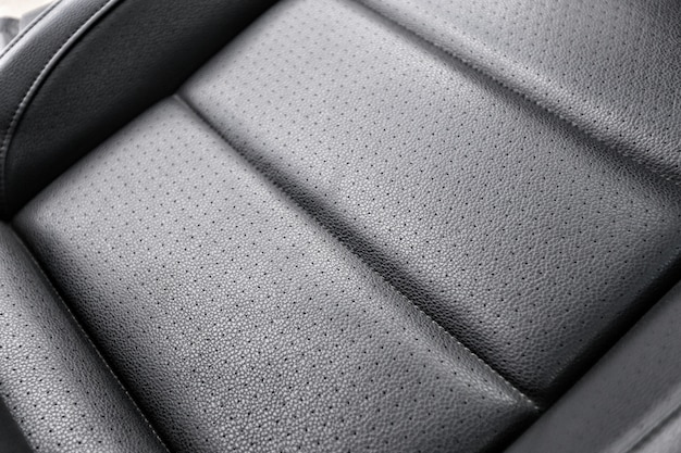 Modern car interior details