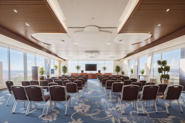 Modern conference room