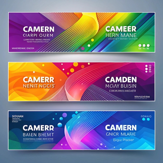 Modern Creative Banner Template Design