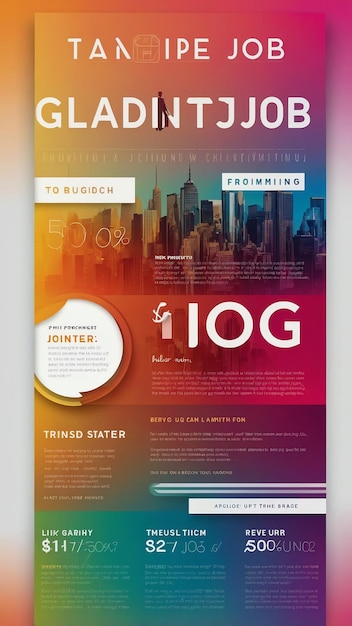 Modern Creative Job Hiring Poster for Professional Opportunities