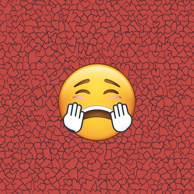 Photo modern crying emoji images for trendy visuals