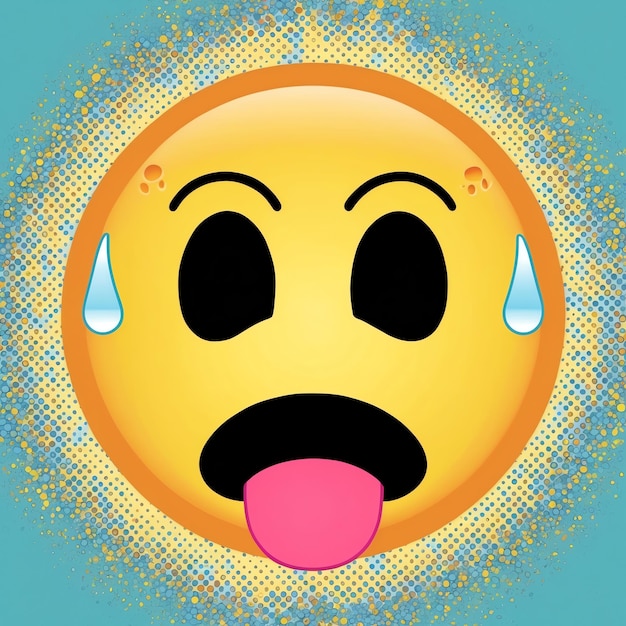 Photo modern crying emoji images for trendy visuals