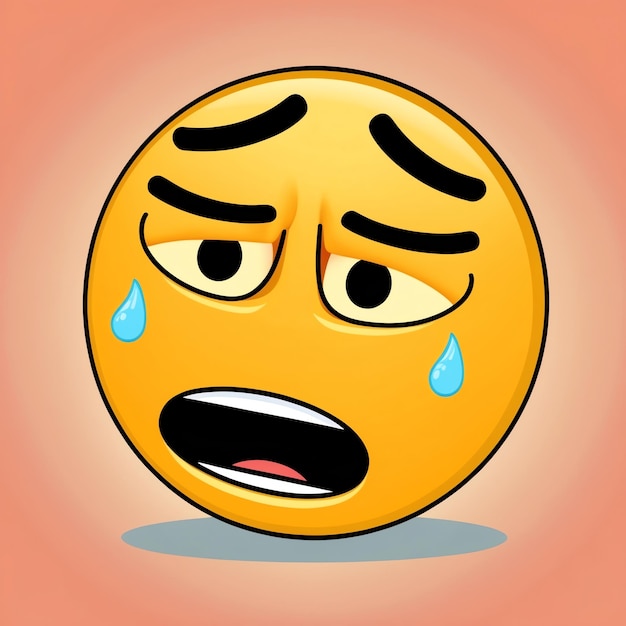 Photo modern crying emoji images for trendy visuals