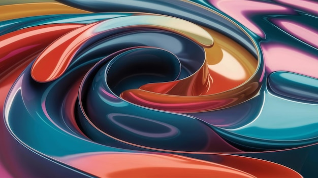 Modern digital abstract 3D background