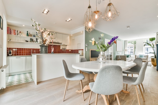 Modern dining room