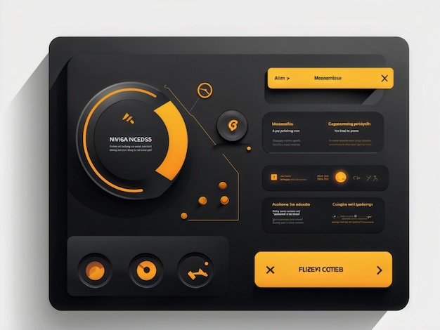 Modern Directional Arrows for Web Interface