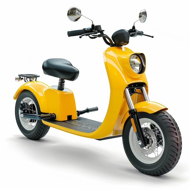 A modern electric scooter