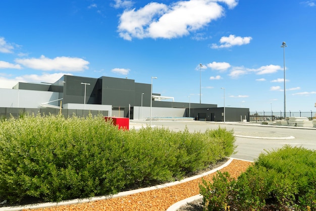 Modern exterior at perth airport area Perth Airport is a domestic and international airport serving Perth the capital and largest city of Western Australia