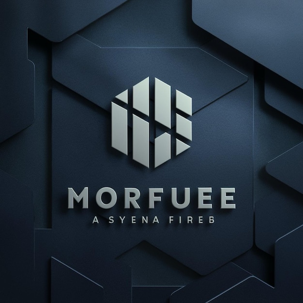 Modern Finance App Logo Design a sleek professional logo with geometric shapes