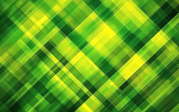 modern geometric lines background with green and yellow color