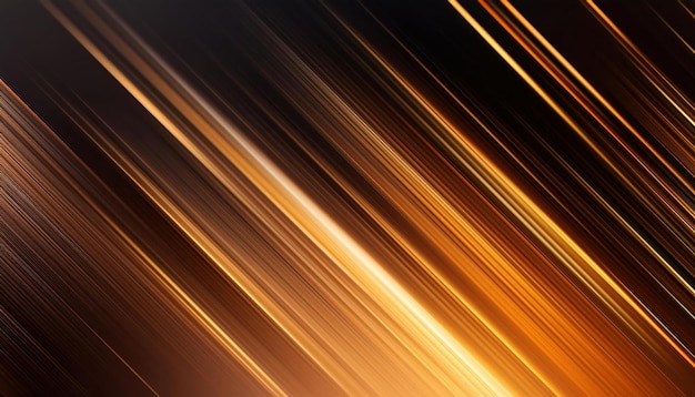 Modern Gradient Abstract Backgrounds with Dynamic Brown Orange and Black Light Trails