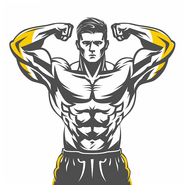 Photo modern gym logo