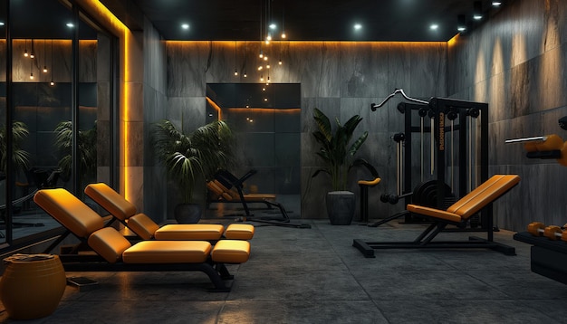 Photo modern gym