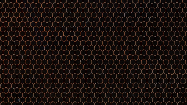 Modern hexagonal textured background