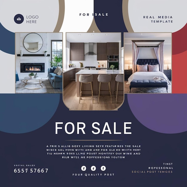 Modern Home Sale Flyer Template Sleek amp Professional Design