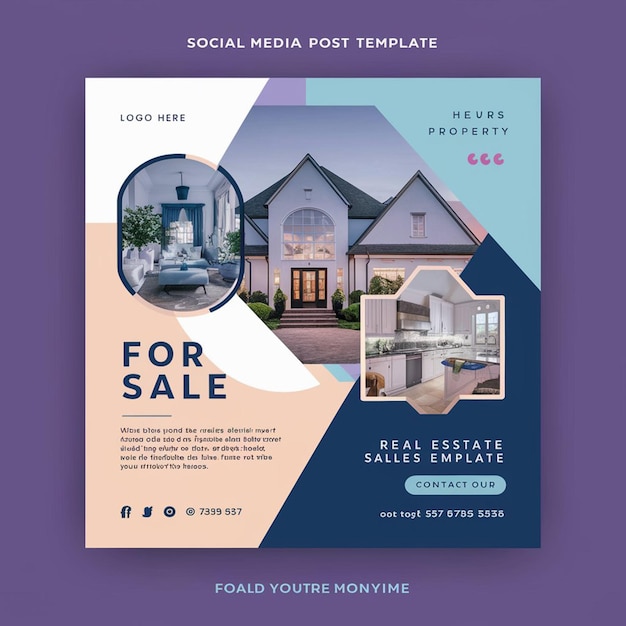 Modern Home Sale Flyer Template Sleek amp Professional Design