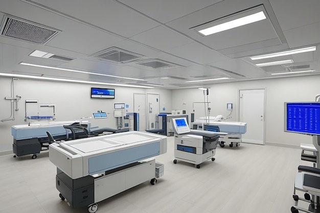 Photo modern hospital operating room