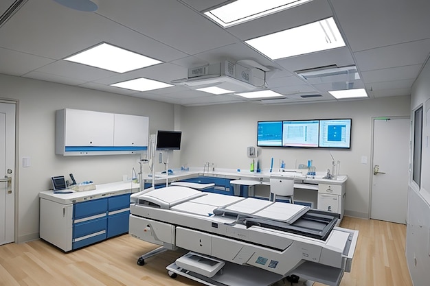 Photo modern hospital operating room