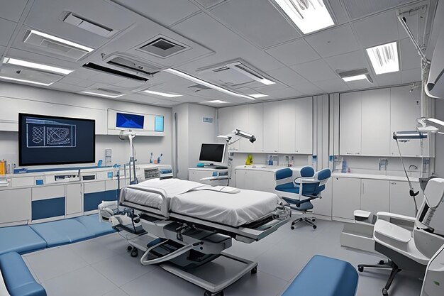 Modern Hospital Operating Room