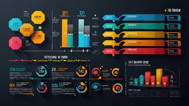 Modern Infographic Elements Design