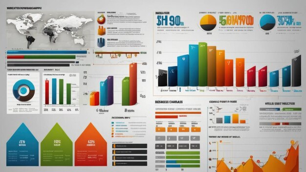 Modern Infographic Elements Design