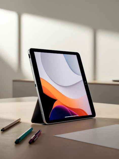 Modern iPad Mockup Image for Professional Presentations