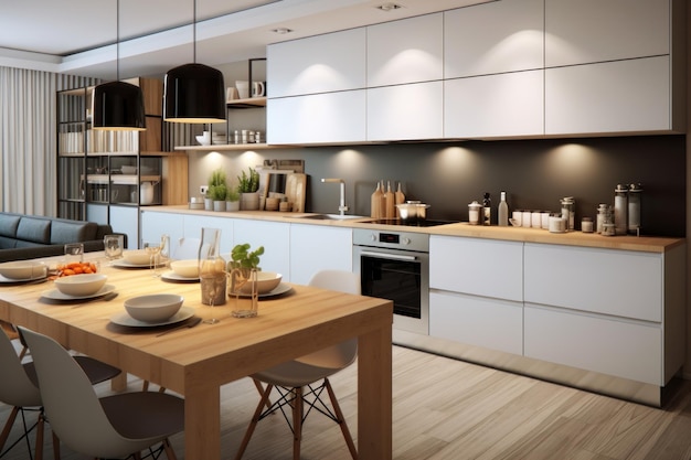 Modern kitchen design