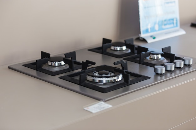 Modern kitchen stove