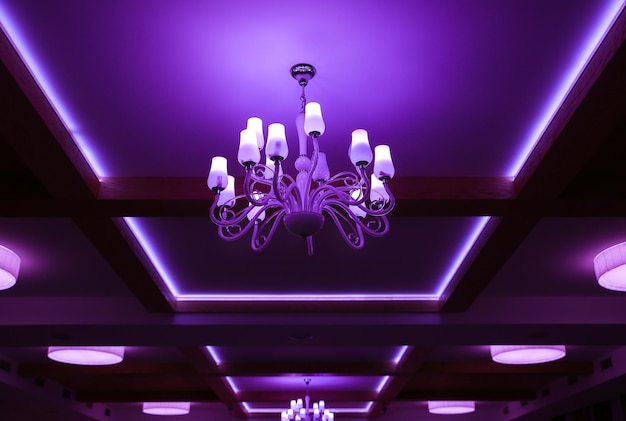 Modern lights lamp under the ceiling Interior ideas